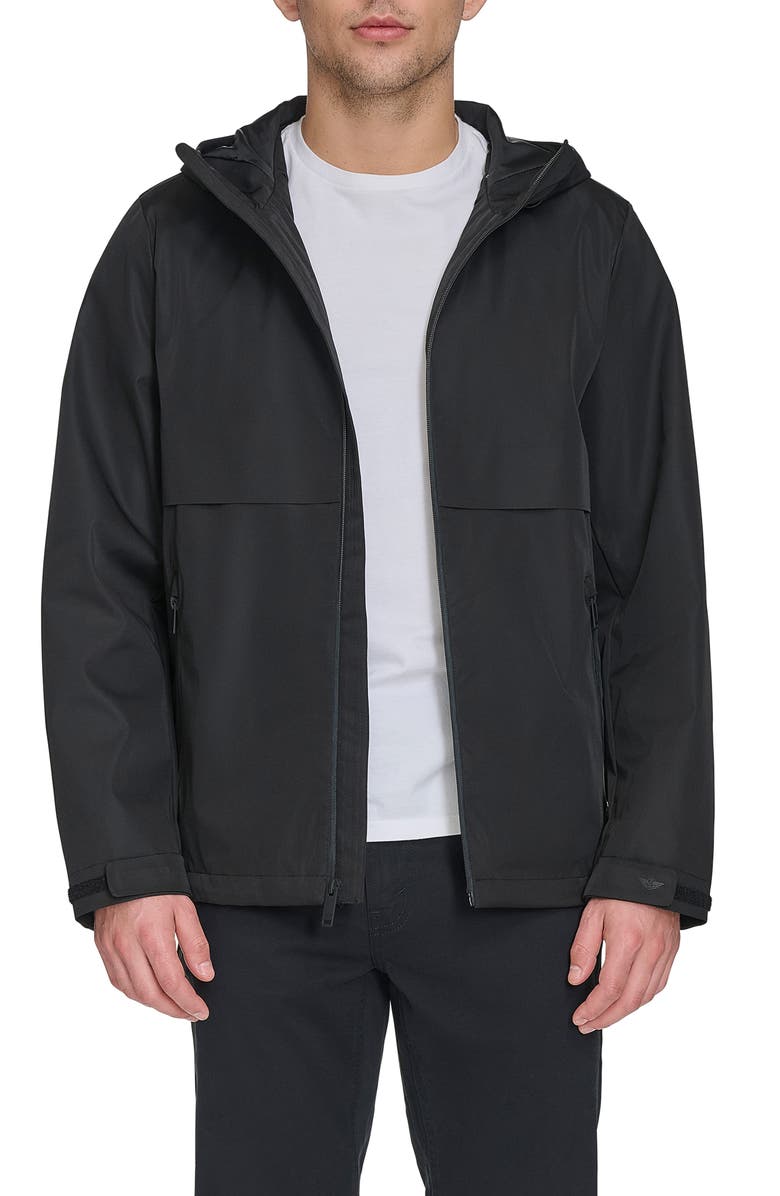 Dockers<sup>®</sup> Hooded Rain Jacket, Main, color, 