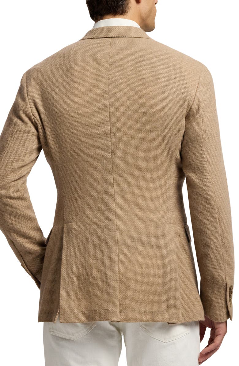 Ralph Lauren Purple Label Hadley Hand Tailored Cashmere Sport Coat, Alternate, color, Taupe Multi