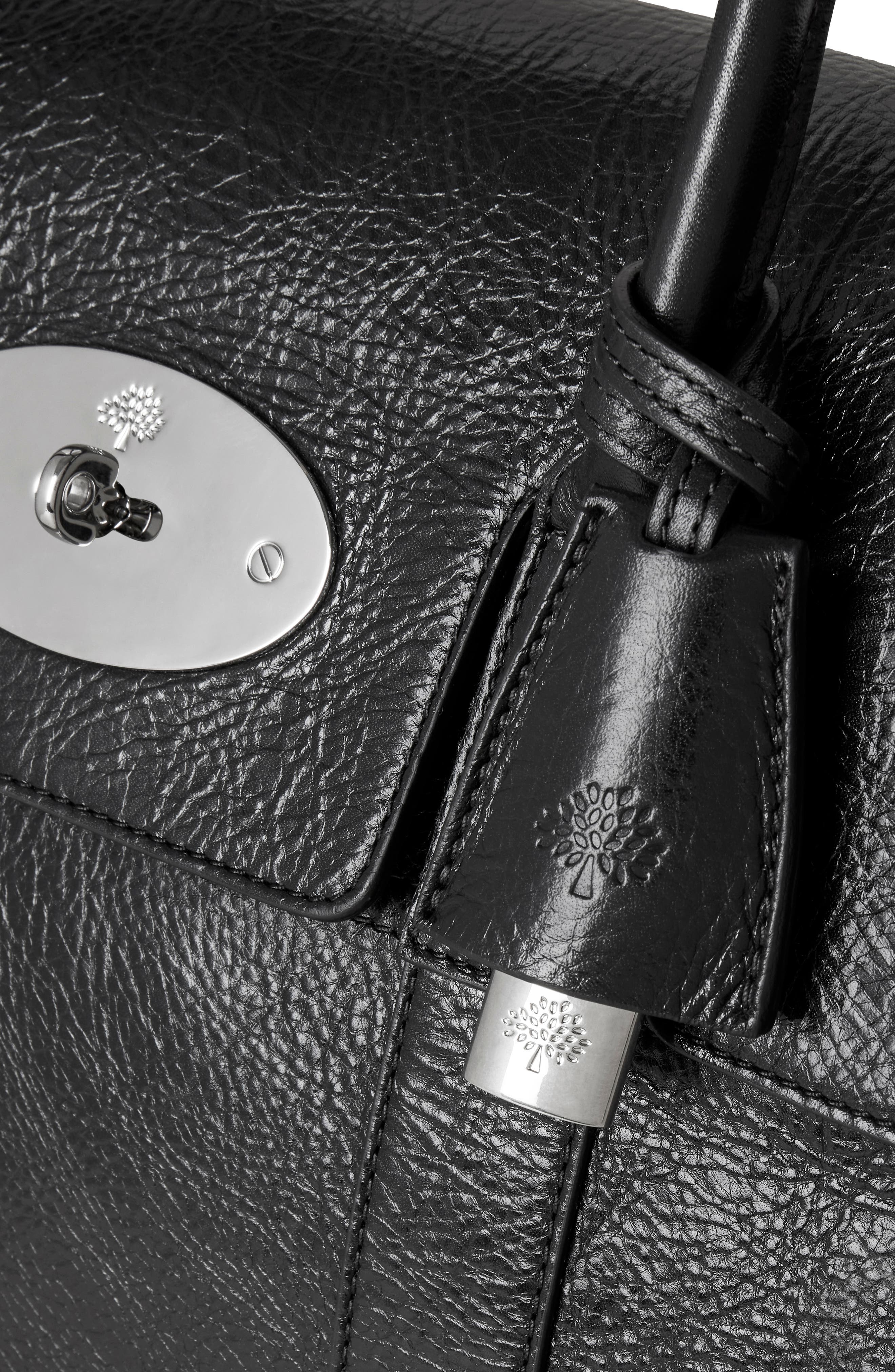 Mulberry Bayswater Heavy Grain Leather Satchel, Alternate, color, 