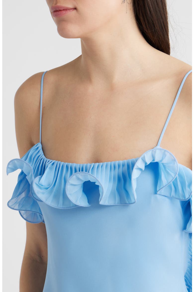 Delina Open Back Mermaid Gown, Alternate, color, BABY BLUE