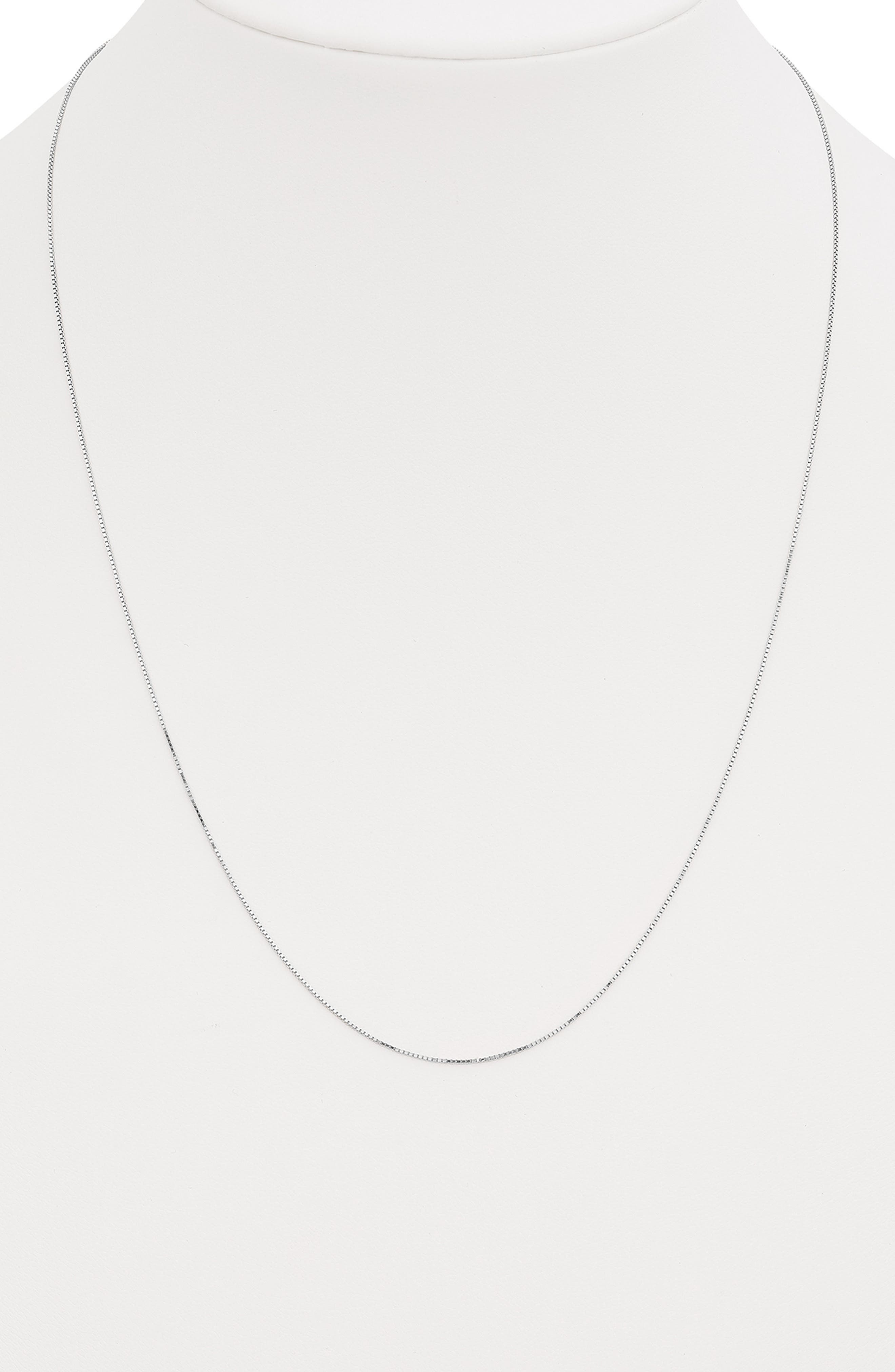 HAWLEY ST 14K White Gold Diamond Cut Snake Chain Necklace (Women ...
