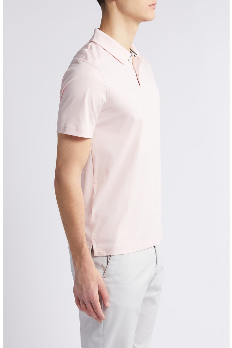 Zeiter Cotton Polo, Alternate, color, PALE PINK