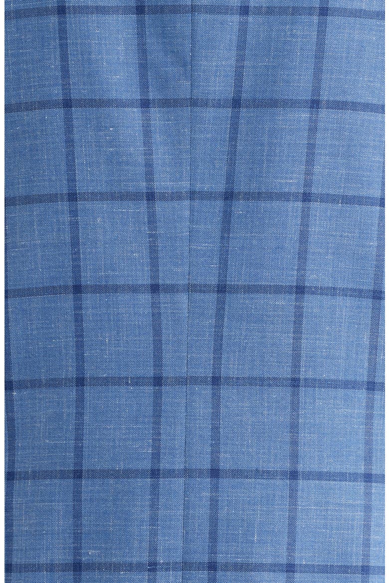 Flynn Classic Fit Blue Windowpane Check Wool Blend Sport Coat, Alternate, color, MEDIUM BLUE
