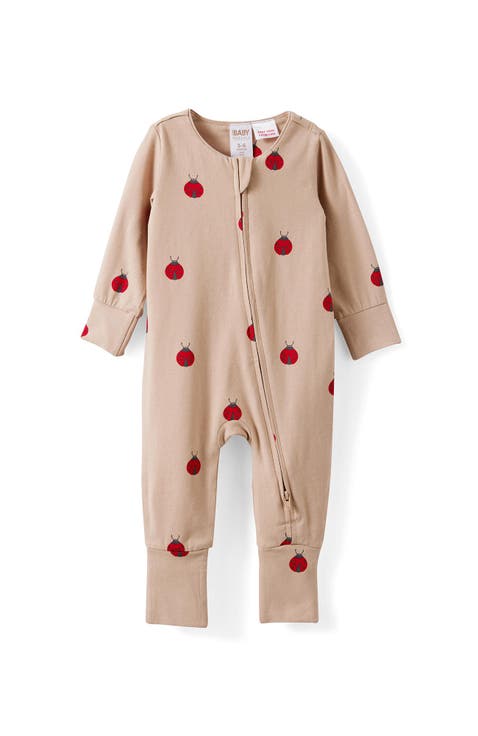 The Billie Long Sleeve Zip Romper