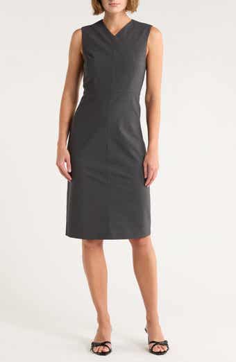 Theory Miyani Wool Blend Sheath Dress