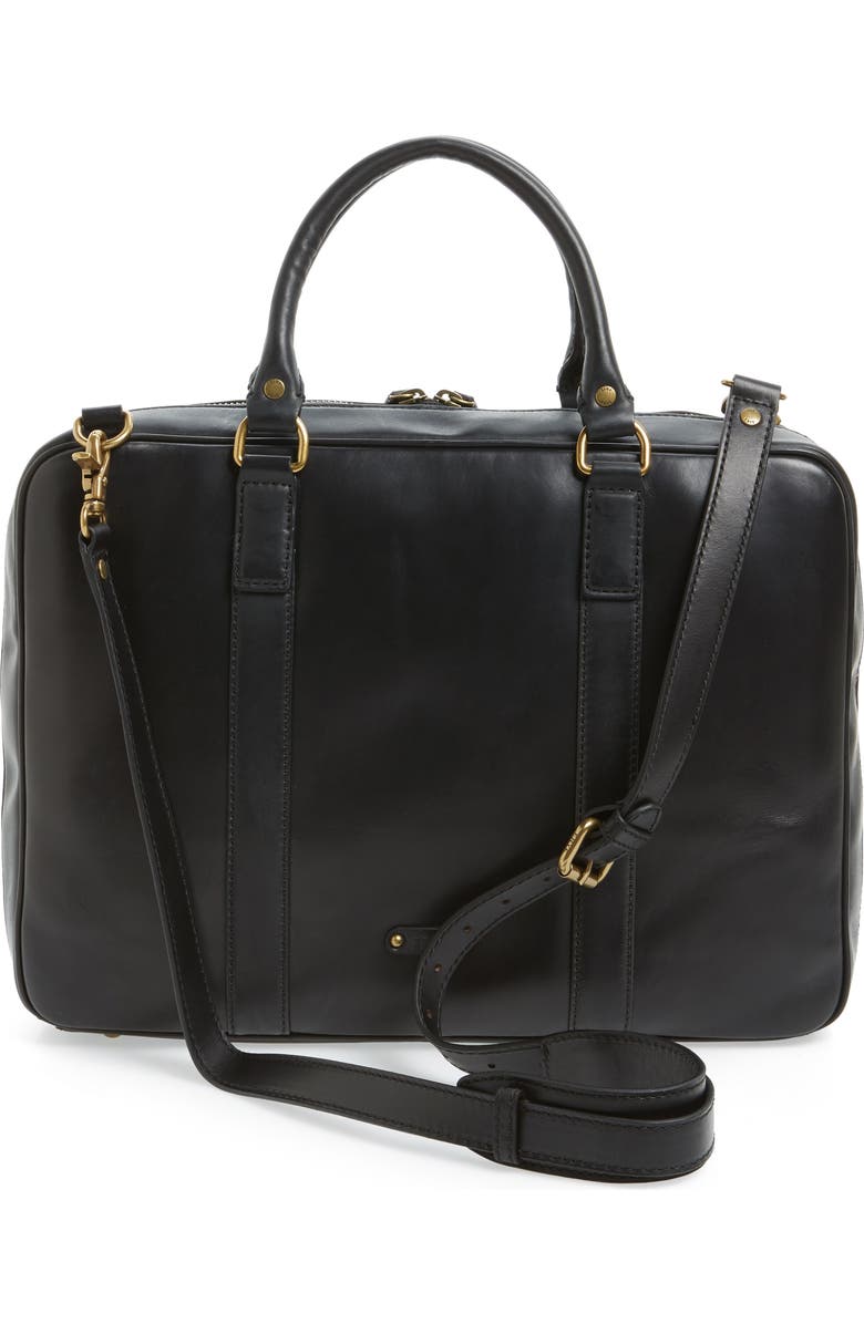 Frye David Leather Briefcase, Alternate, color,
