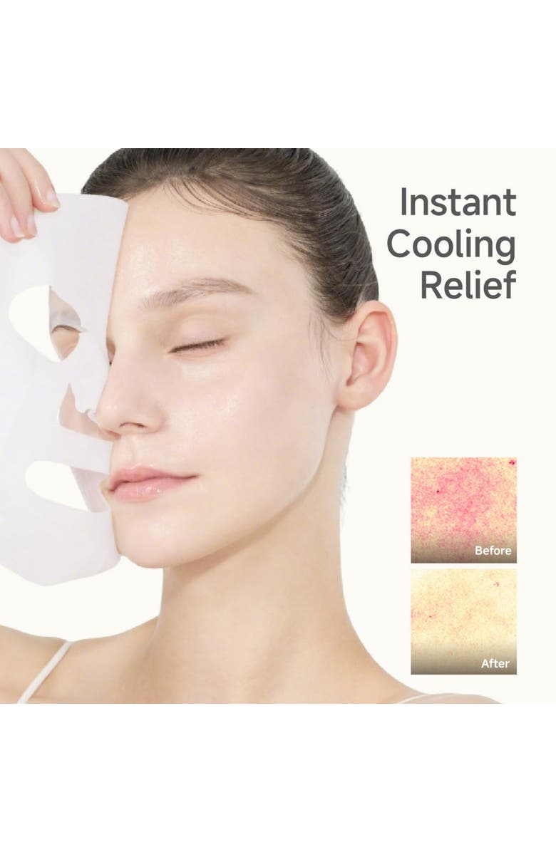 Candorlov Icy Puff Sheet Face Mask 10 Sheets, Alternate, color, White