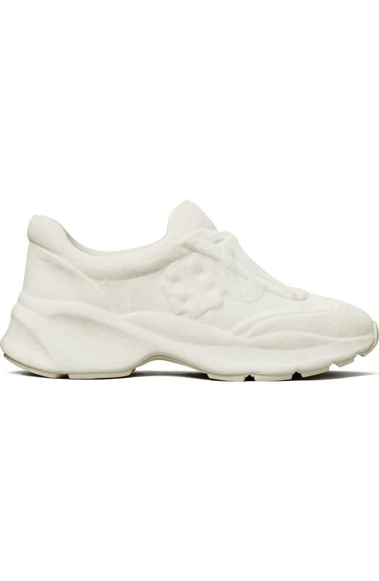 Tory Burch Good Luck X-Ray Sneaker, Alternate, color, Light Titanium