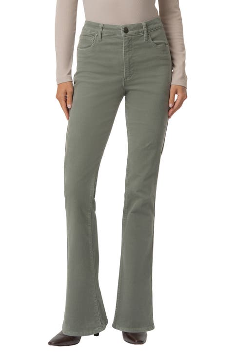 Ana Fab Ab High Waist Corduroy Flare Jeans