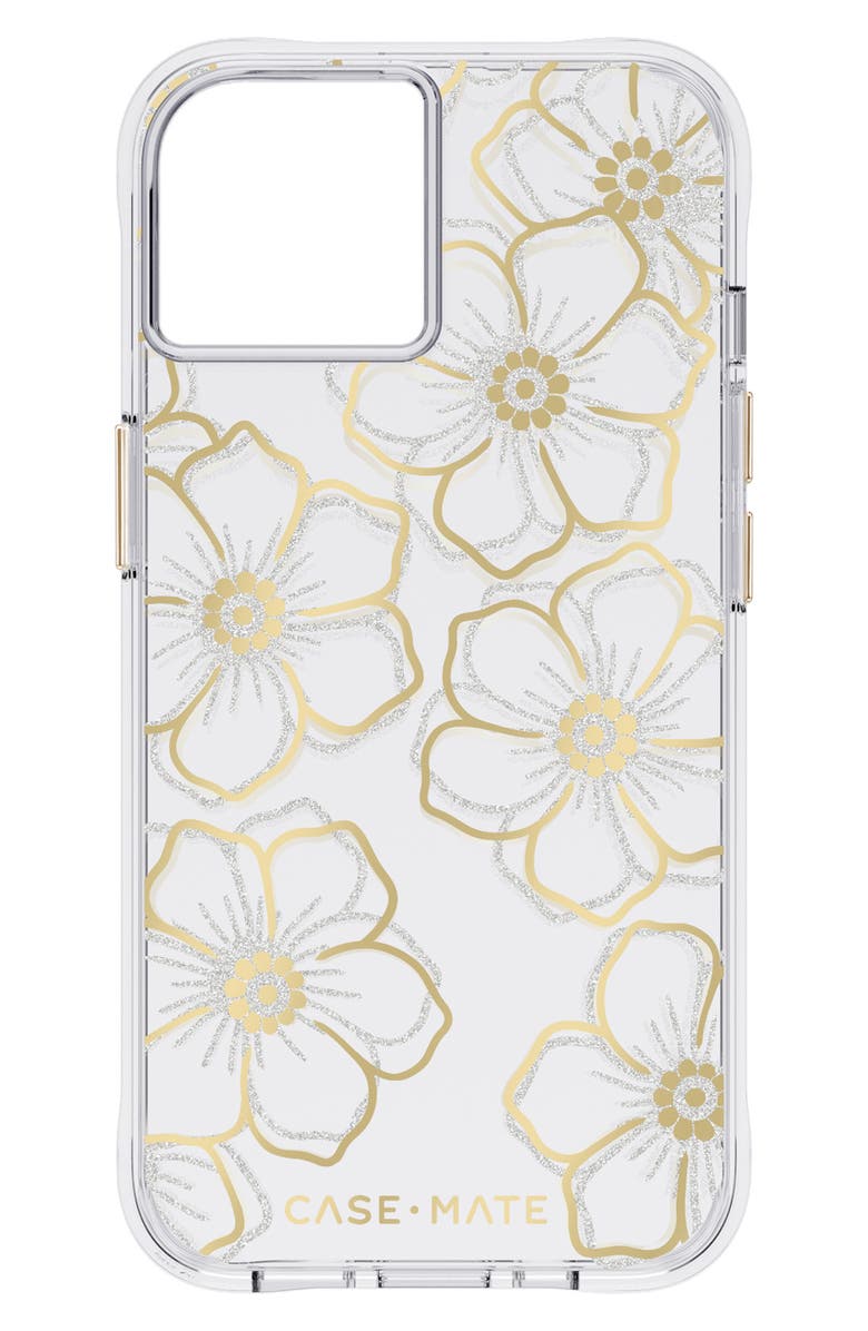 Case-Mate<sup>®</sup> Floral Gems iPhone 14 Case, Main, color, 