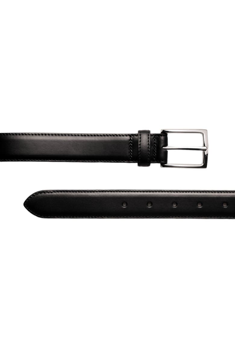 Leather Formal Belt, Alternate, color, Black