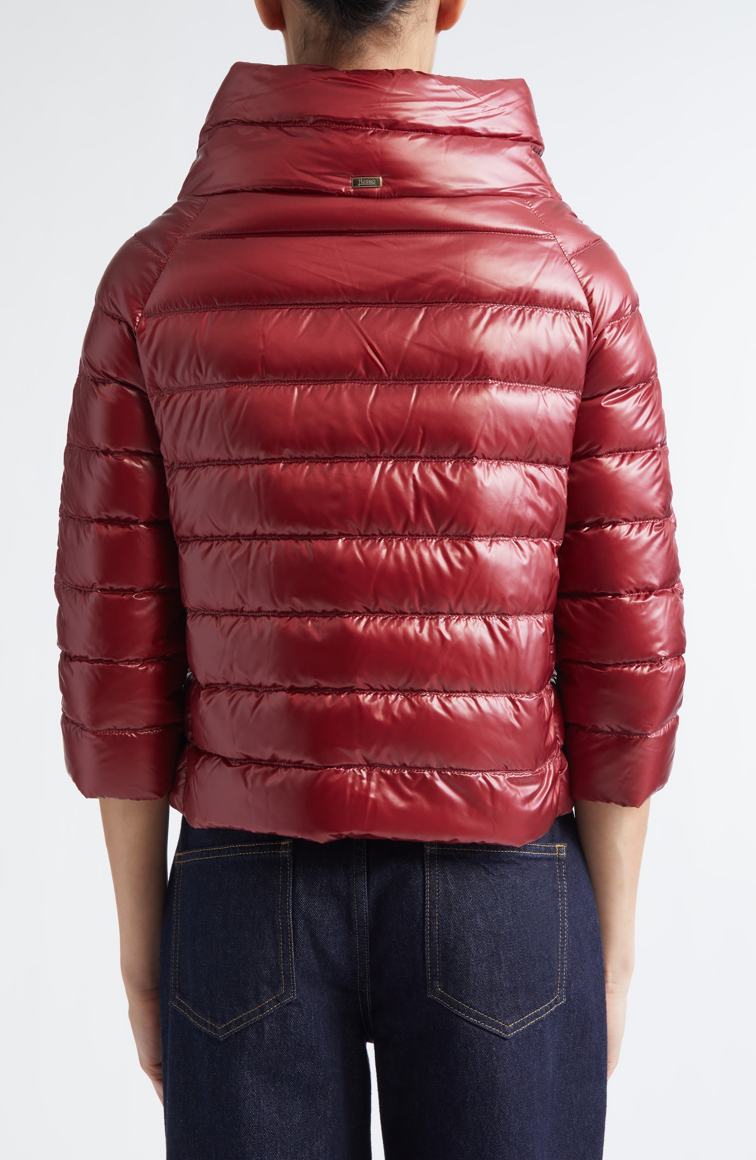 Sofia Iconic Down Crop Puffer Jacket - image 2