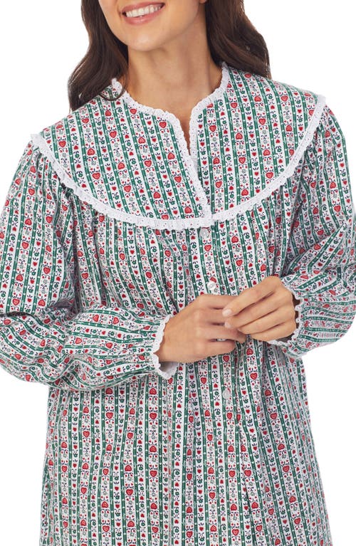 Lanz Of Salzburg Ballet Nightgown In Gray
