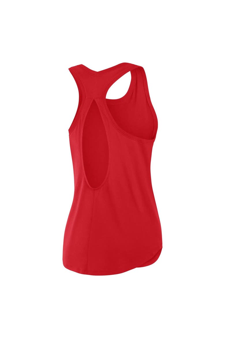 Women's Fanatics Red Kansas City Chiefs Iron Fan Tank Top, Alternate, color, Red