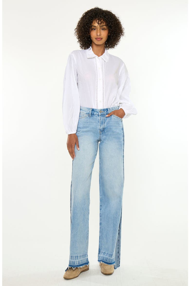 Bethell High Rise Wide Flare Jeans, Alternate, color, Medium Wash