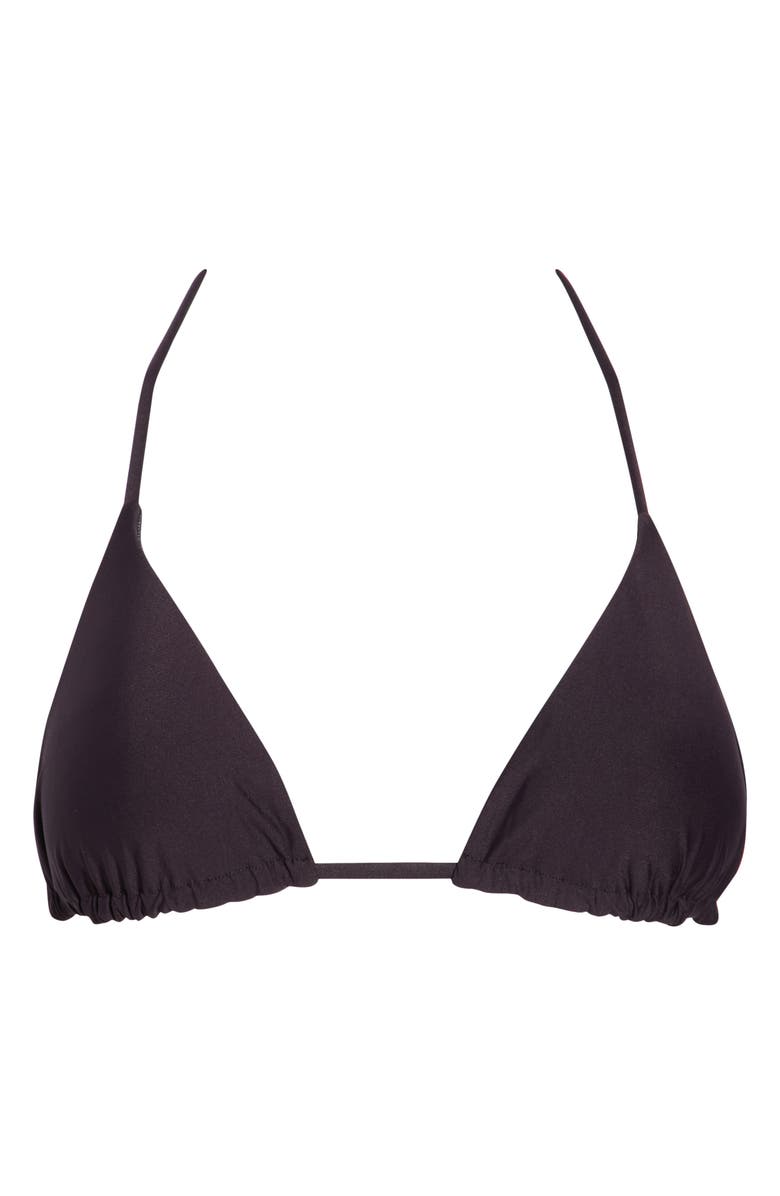 Maaji Balmy Reversible Bikini Top, Alternate, color, Black