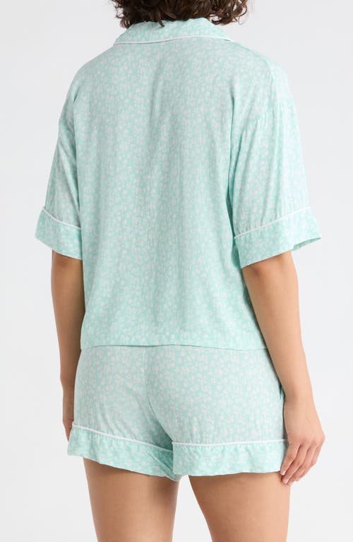 Tart Kine Short Sleeve Pajamas Set In Green
