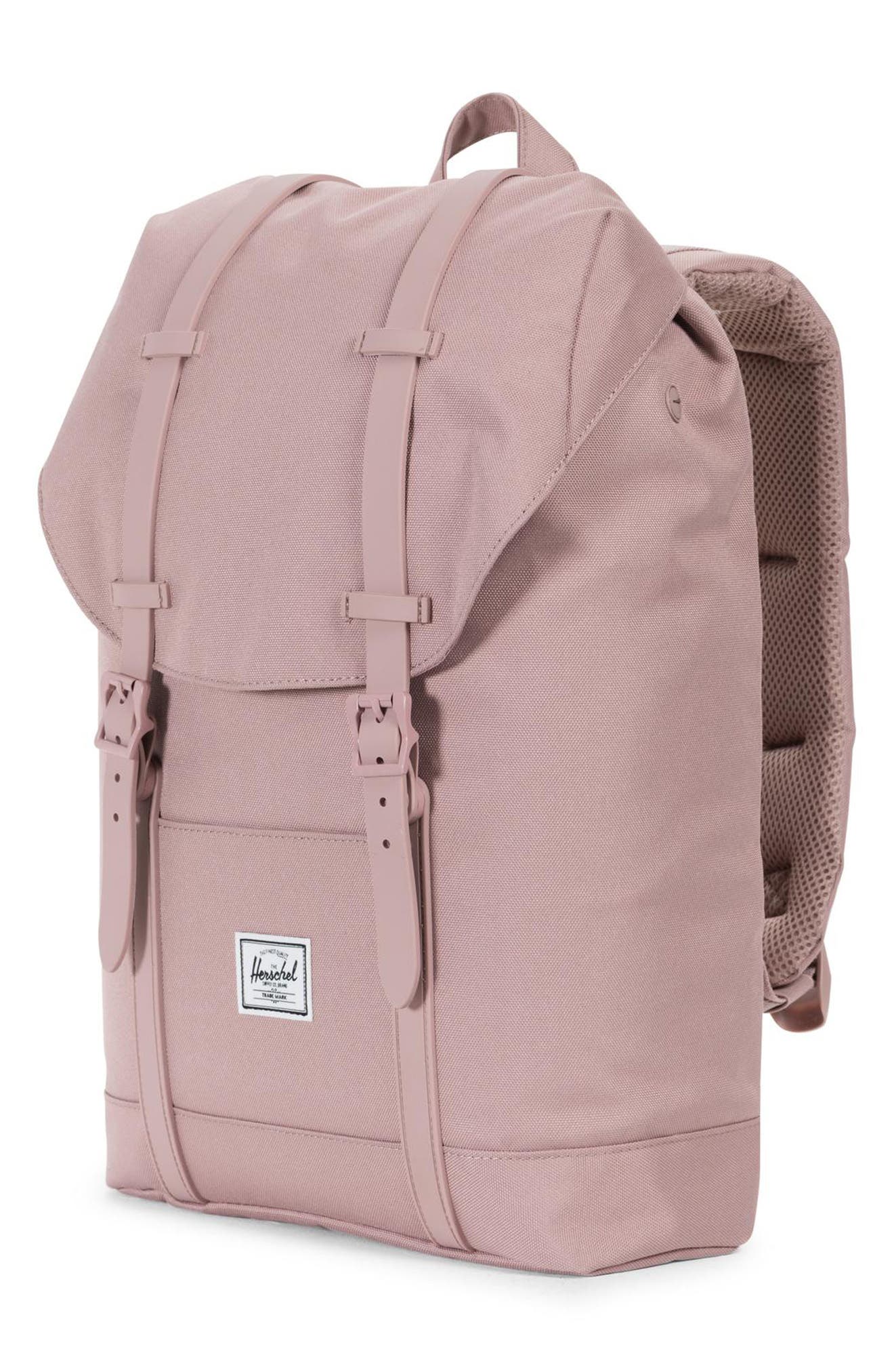 Retreat Mid Volume Backpack, Alternate, color, ASH ROSE