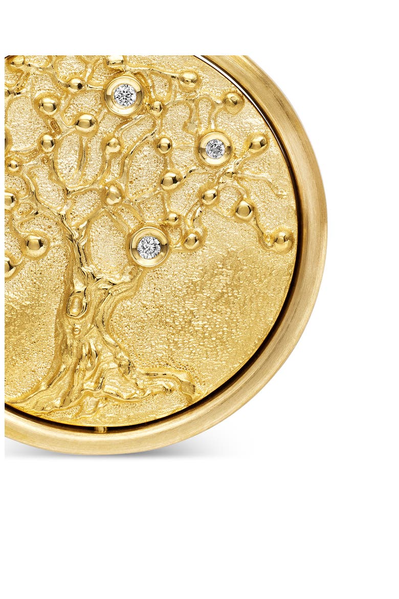 Life & Death Amulet in 18K Yellow Gold, Alternate, color, 18K YELLOW GOLD