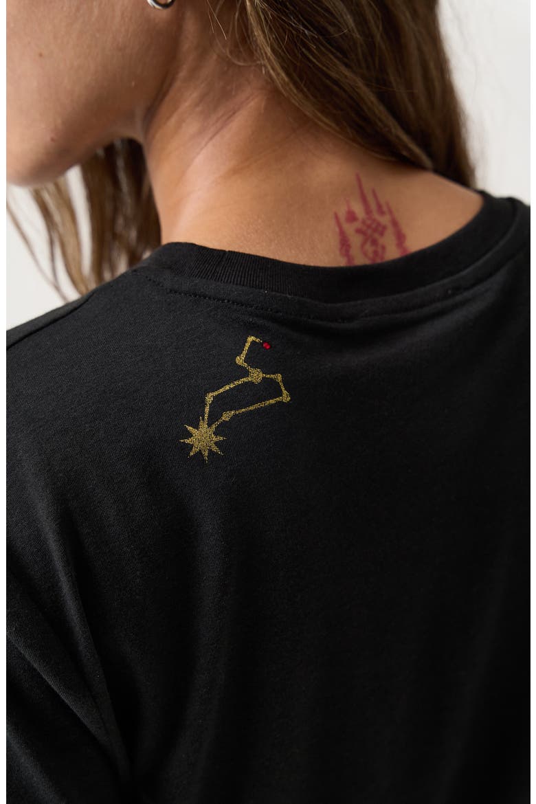 Leo Mercury Graphic T-Shirt, Alternate, color, BLACK
