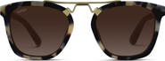 WMP Eyewear Demi - 51mm Oversized Square Polarized Sunglasses