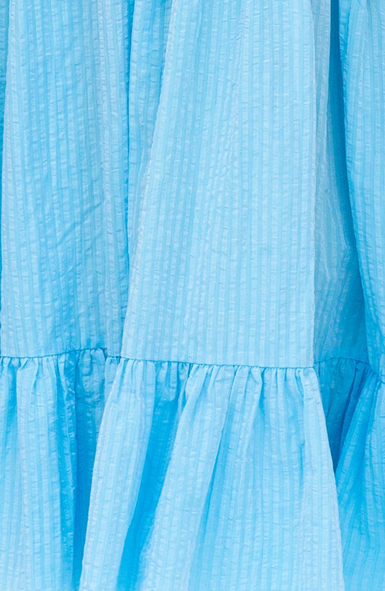 PIETRO BRUNELLI MATERNITY Cotton & Linen Maternity Maxi Dress, Alternate, color, Light/ Pastel Blue