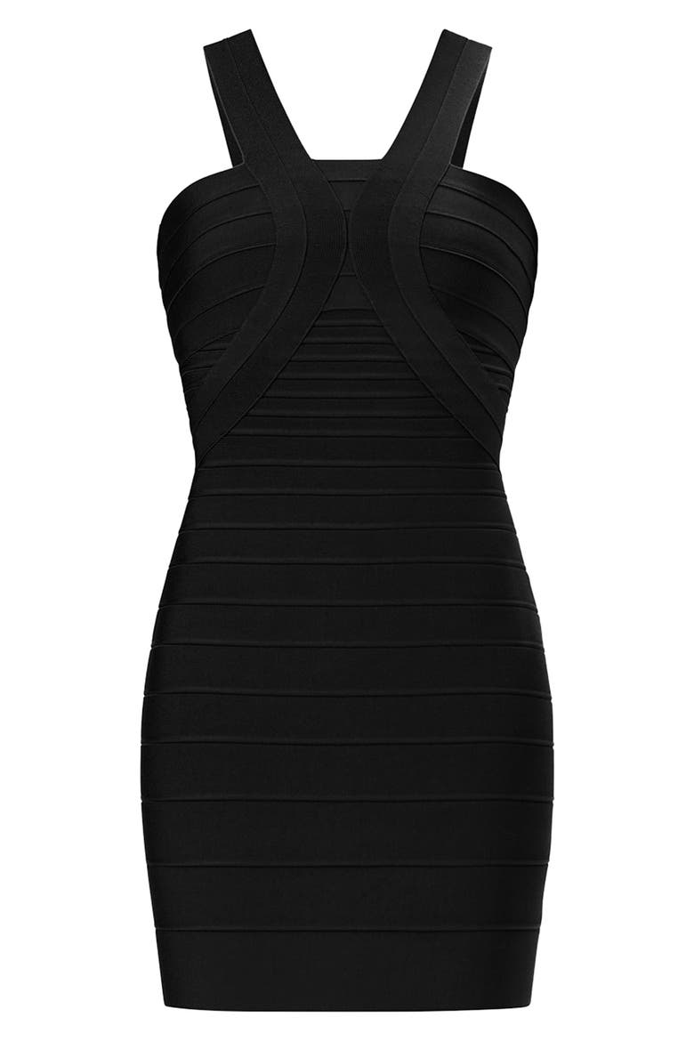 The Elise Minidress, Alternate, color, BLACK