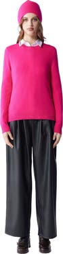 GOBI Mongolian Cashmere $99 Cashmere Hat & Sweater Set