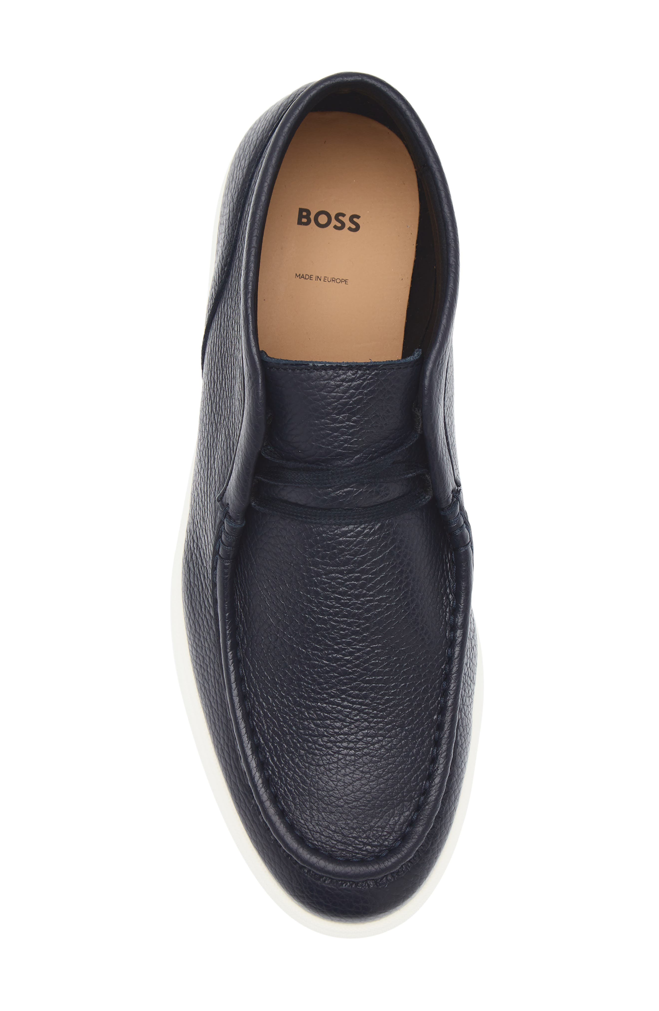 BOSS Sienne Chukka Sneaker, Alternate, color, Dark Blue