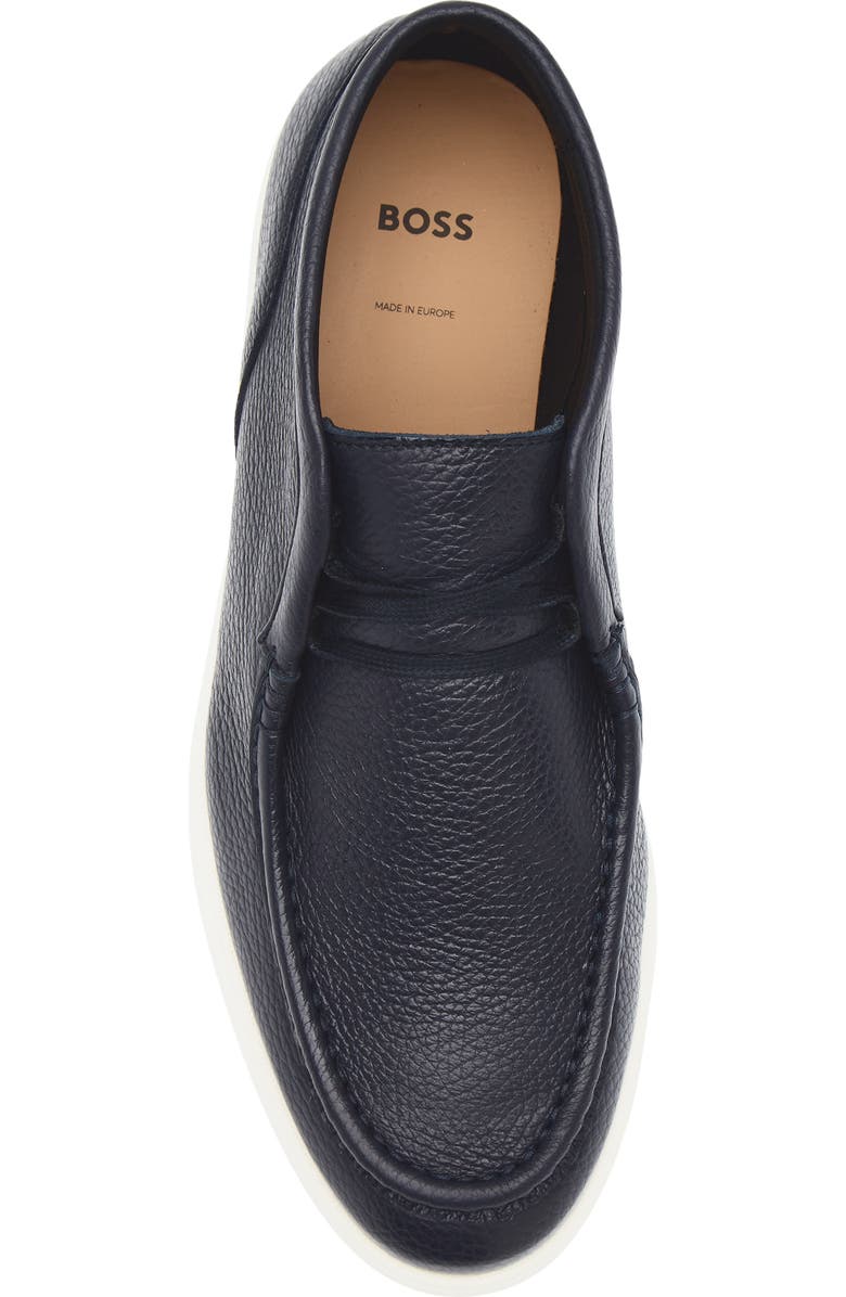 BOSS Sienne Chukka Sneaker, Alternate, color, Dark Blue