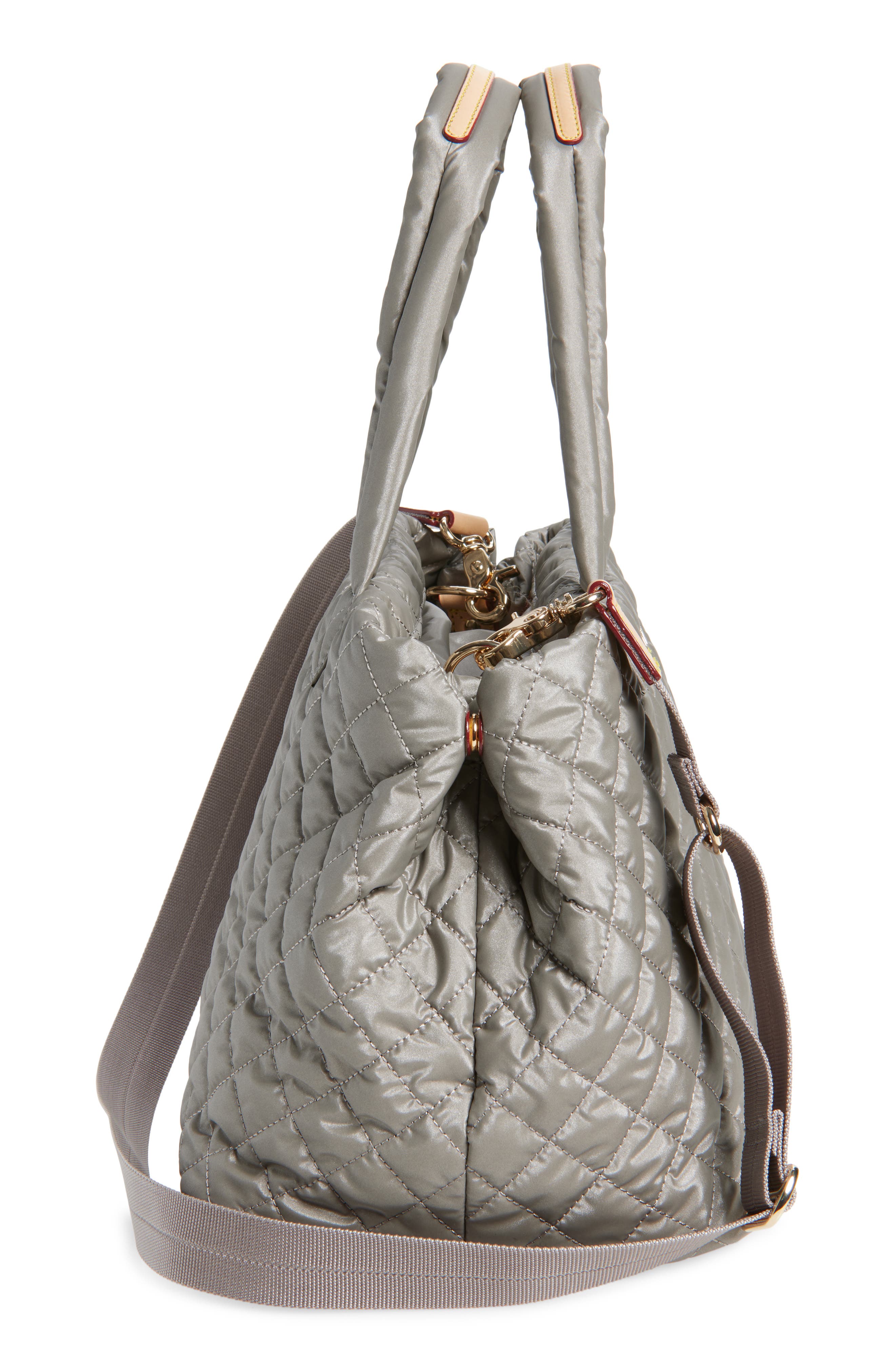 MZ Wallace Medium Metro City Tote, Alternate, color, Sable Pearl