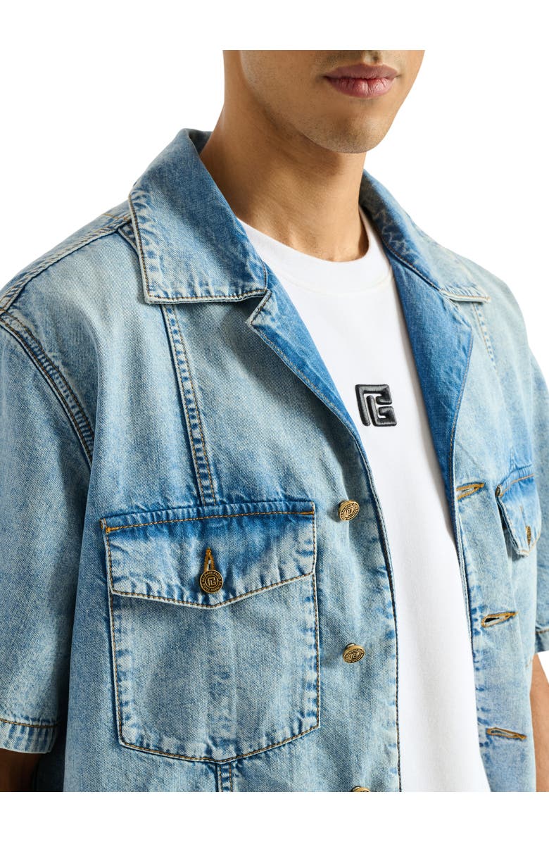 Balmain , Alternate, color, Blue