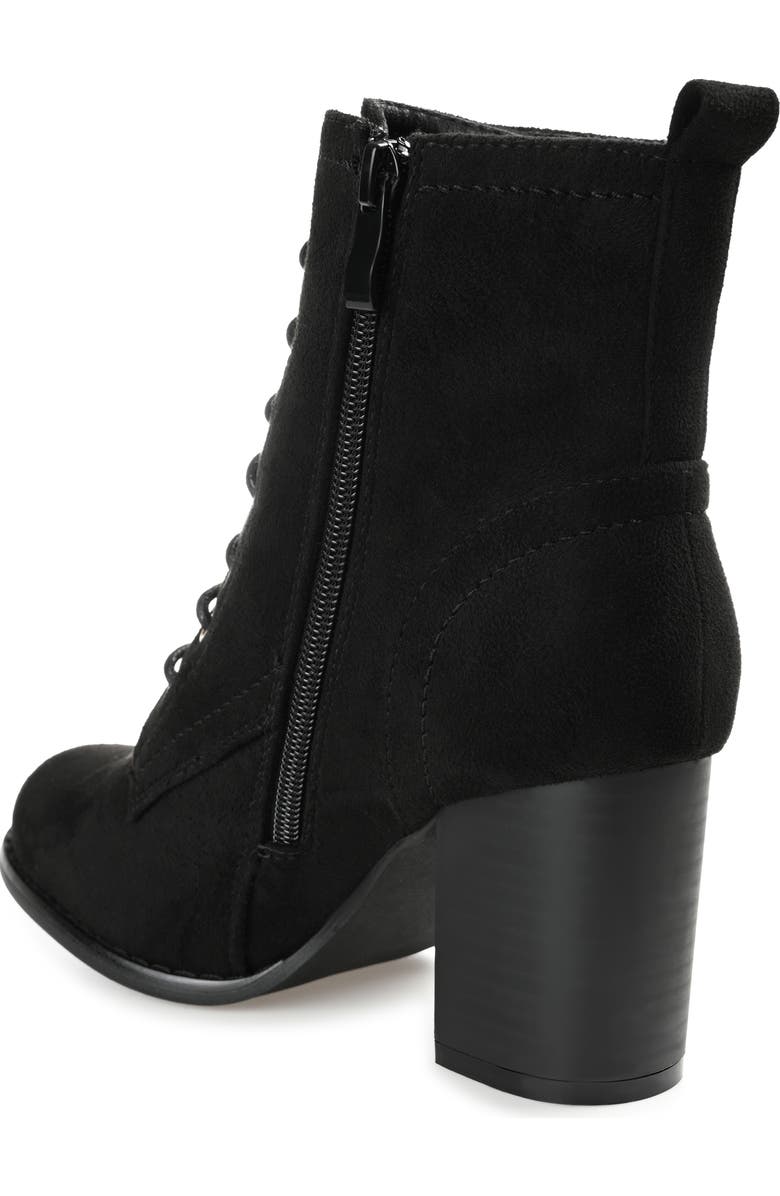 Journee Collection JOURNEE Baylor Lace-Up Boot, Alternate, color, Black