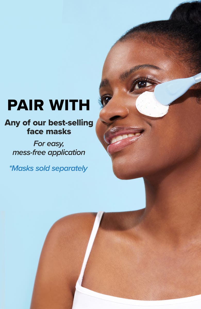 I DEW CARE 2-in-1 Silicone Mask Brush, Alternate, color, Blue