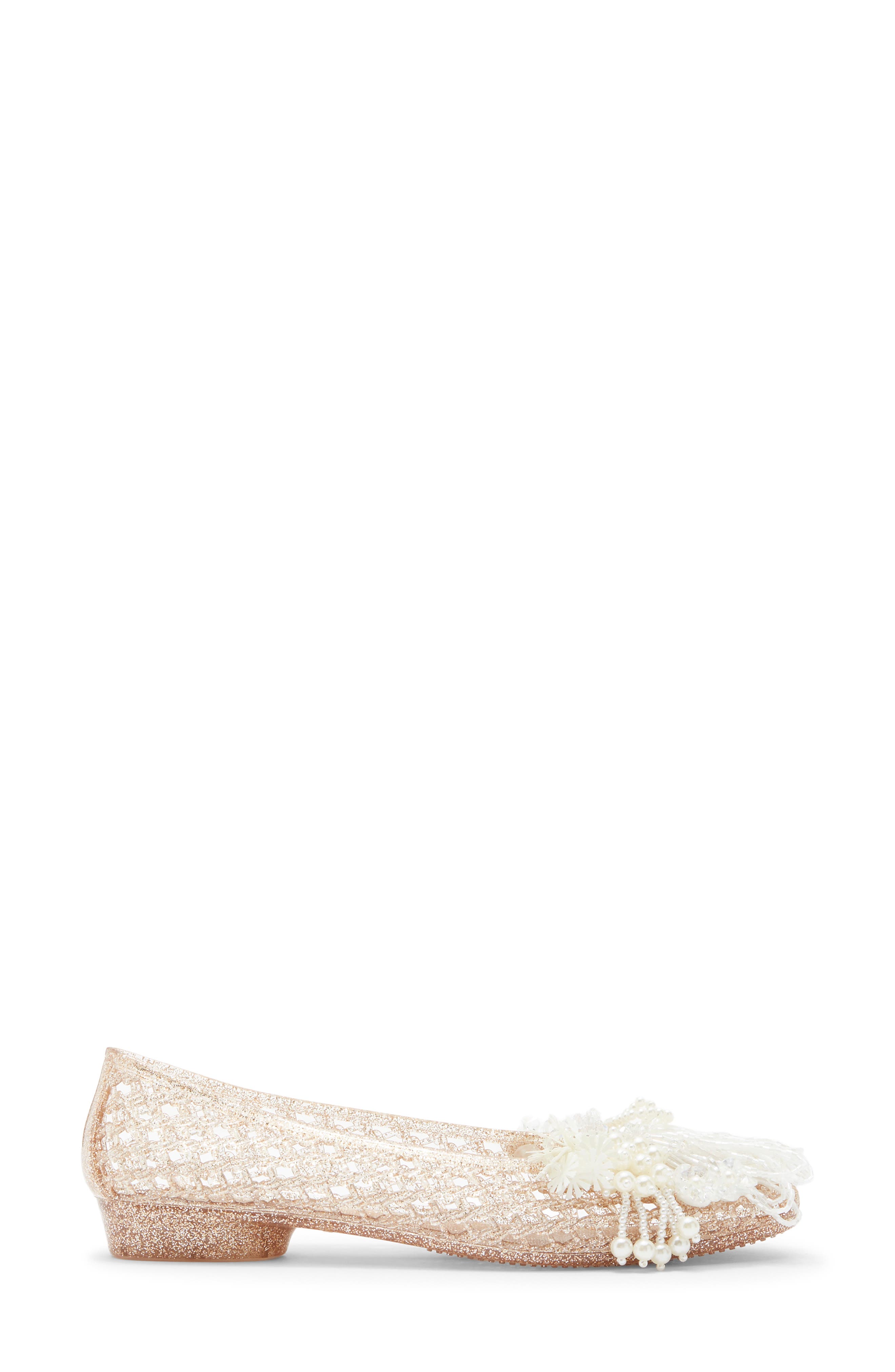 Wade-J Jelly Flat, Alternate, color, ROSEGOLD NATURAL PEARL
