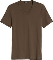 TOM FORD Cotton Jersey V-Neck T-Shirt
