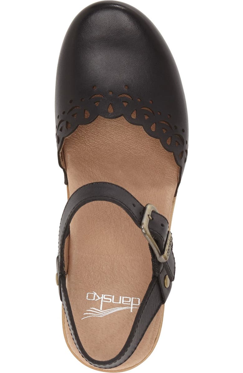 Dansko 'Marta' Ankle Strap Clog, Alternate, color,