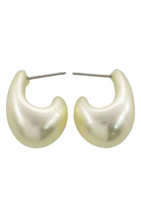 MacRae & Co. Mini Teardrop Hoop Earrings