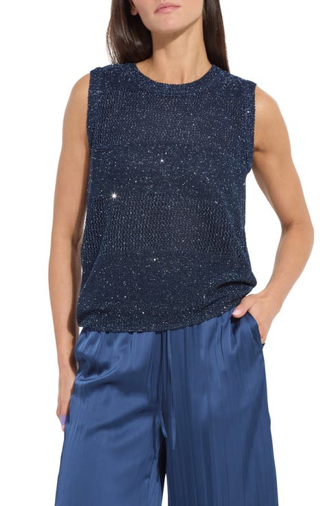 Nicola Sequined Shell
