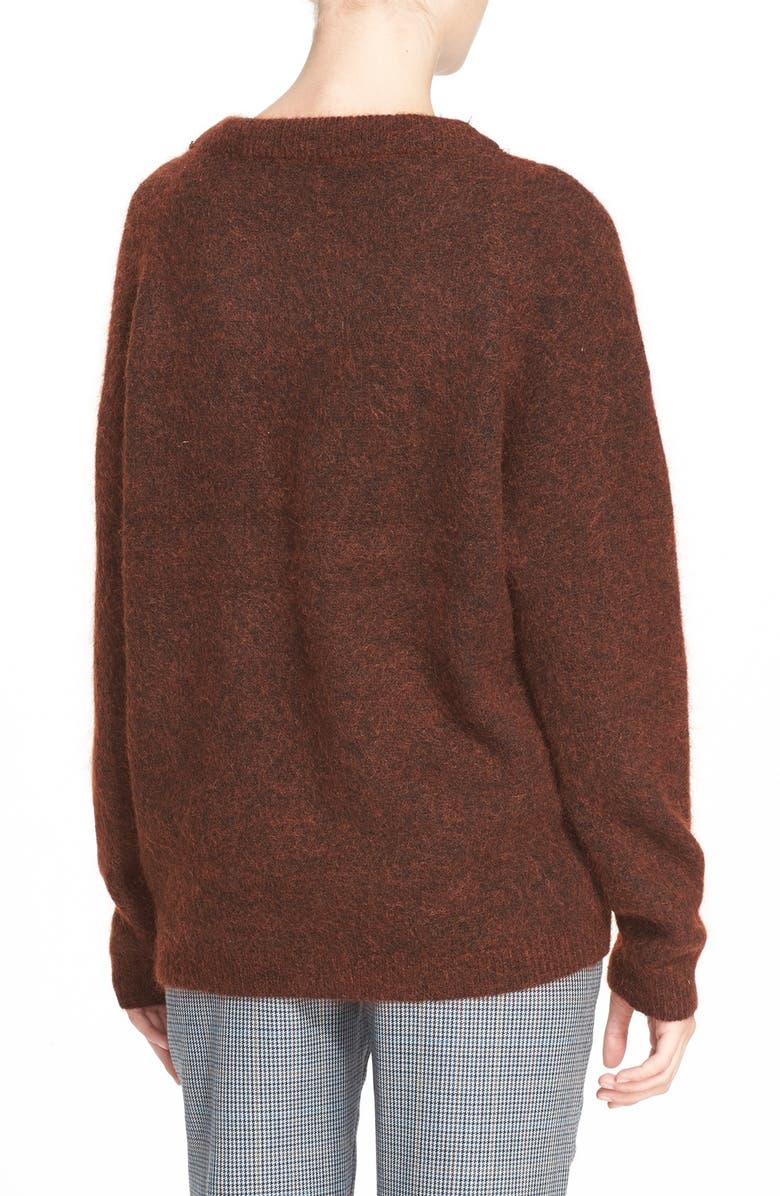 Acne Studios 'Dramatic Moh' Sweater, Alternate, color, 