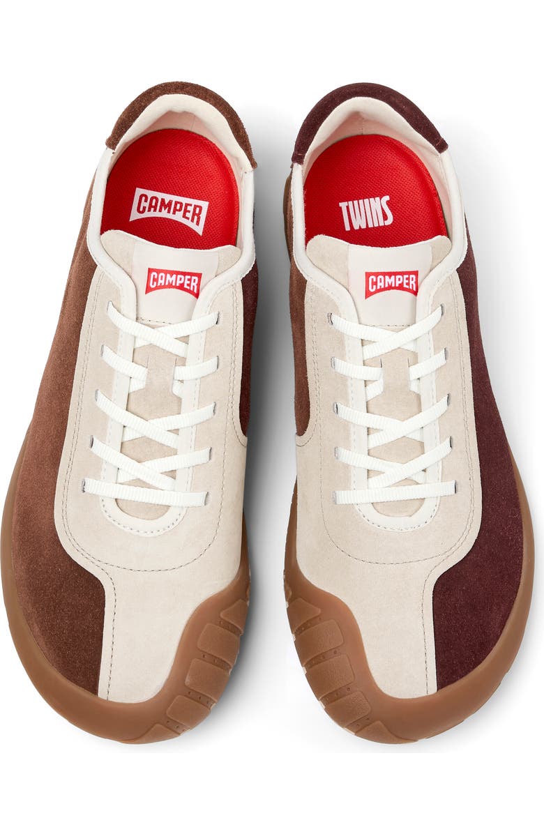 Camper TWS Leather Sneaker, Alternate, color, Brown