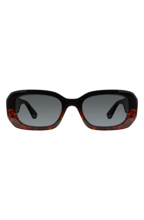 51mm Rectangular Sunglasses