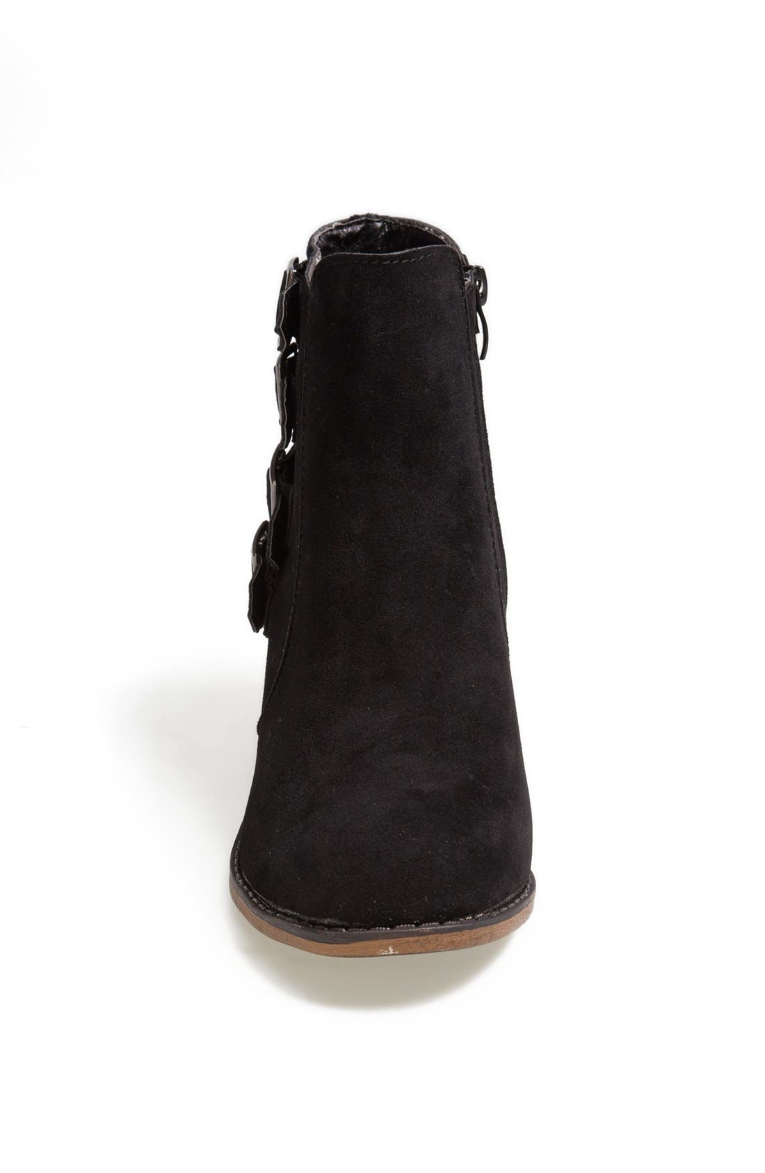 'Cathy' Boot, Alternate, color, BLACK