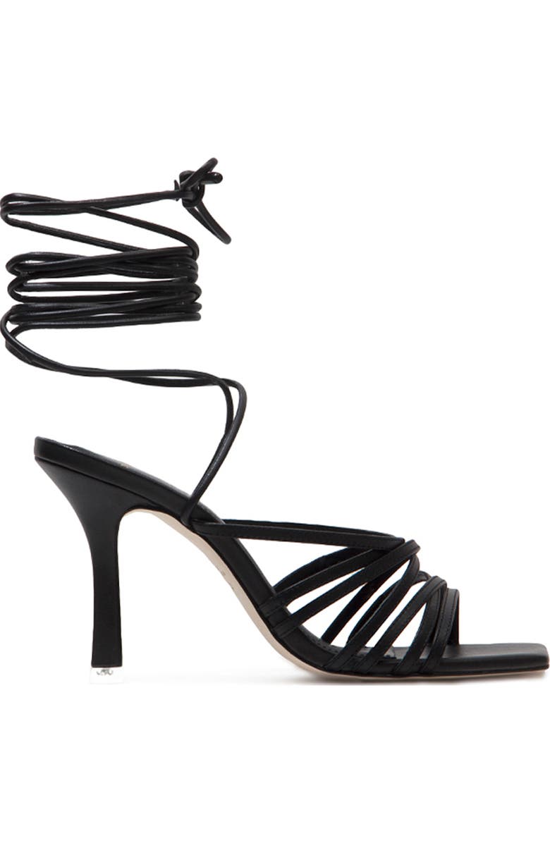 BLACK SUEDE STUDIO Lana Strappy Sandal, Alternate, color,