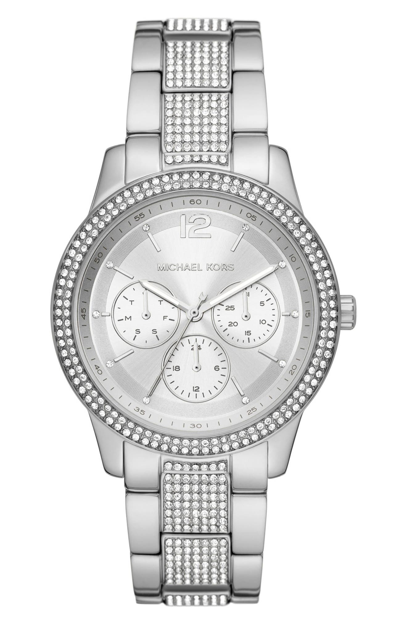 Michael Kors Tibby Pavé Bracelet Watch, 40mm
