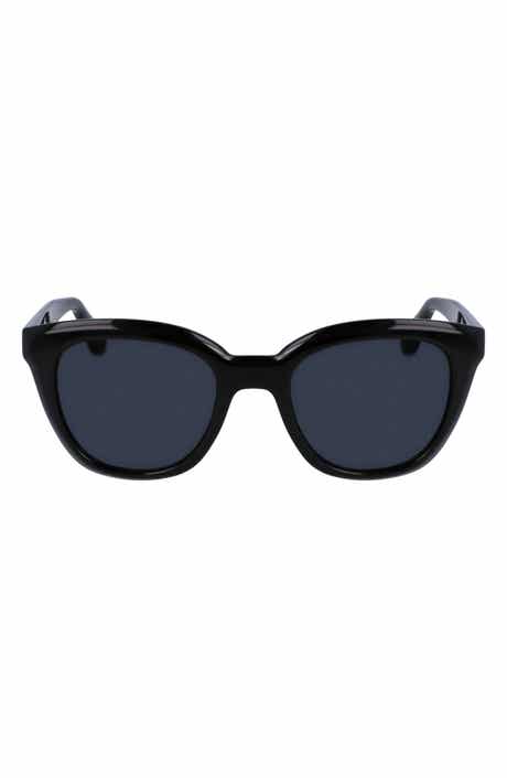 Classic Logo Tea Cup 52mm Round Sunglasses