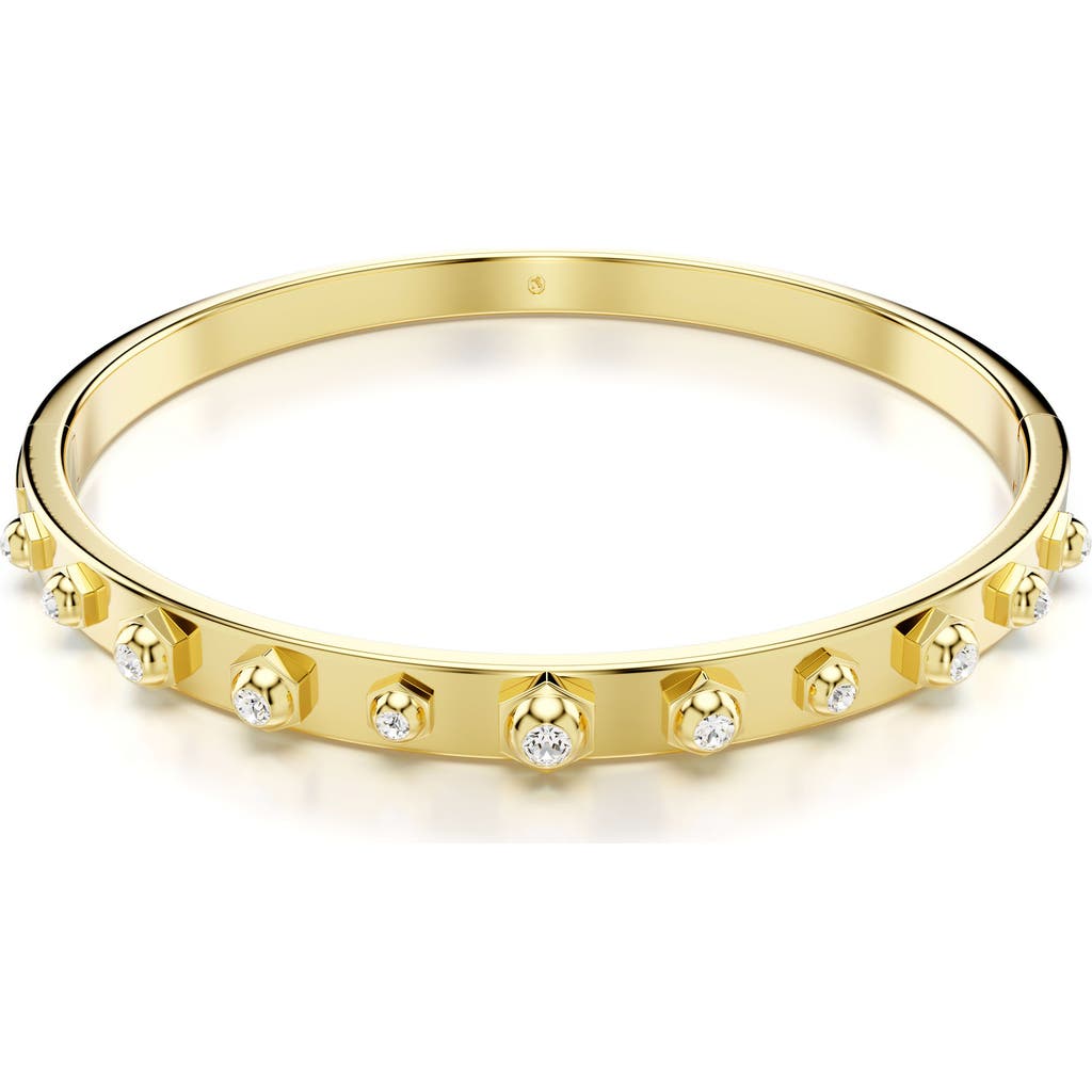 Swarovski Numina Bangle S Gold Shiny Crystal