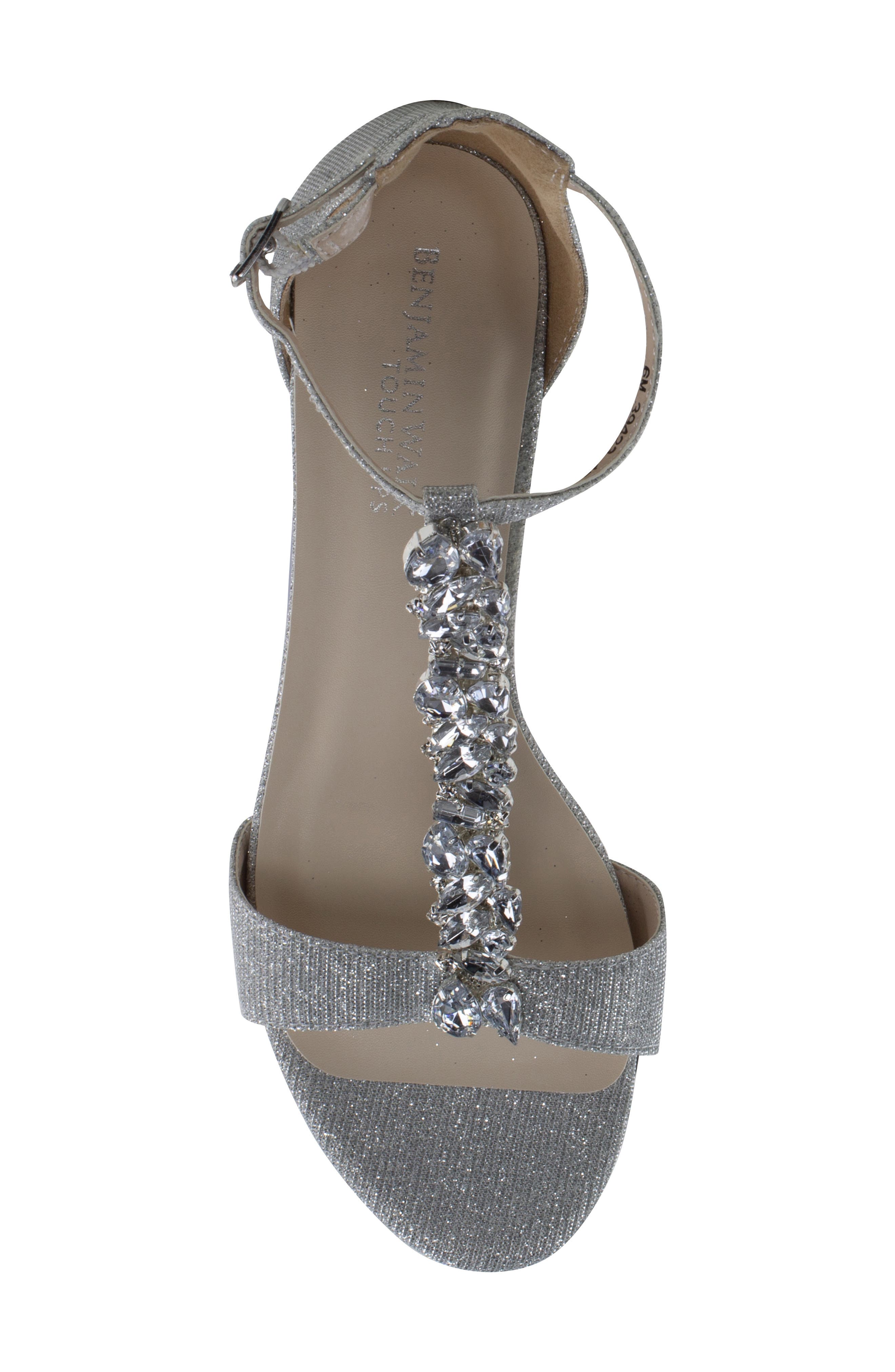 Beatrix Wedge Sandal, Alternate, color, SILVER