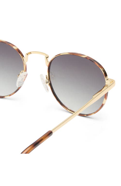 Le Specs Lost Legacy 51mm Gradient Round Sunglasses In Multi