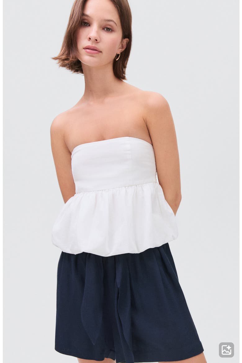 Bow Pleated Shorts, Alternate, color, NAVY